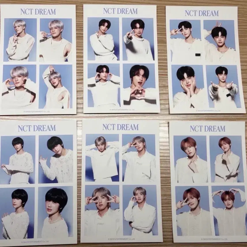 [BUNJANG] NCT Dream 2024 Season's Greetings 4-Cut Photo Bundle Set / 엔시티 드림 2024 시그 네컷 사진 일괄 판매