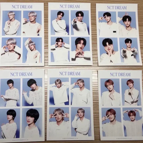 [BUNJANG] NCT Dream 2024 Season's Greetings 4-Cut Photo Bundle Set / 엔시티 드림 2024 시그 네컷 사진 일괄 판매