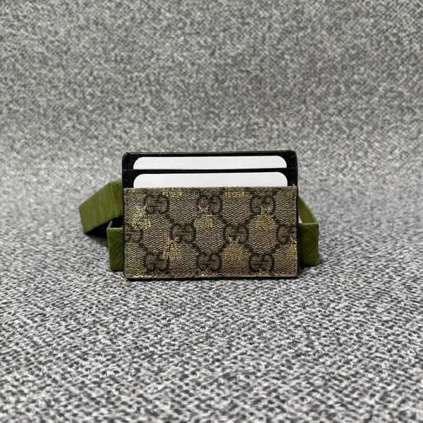 [BUNJANG] Gucci GG Supreme Bee Card Holder / 구찌 GG 슈프림 꿀벌 카드지갑