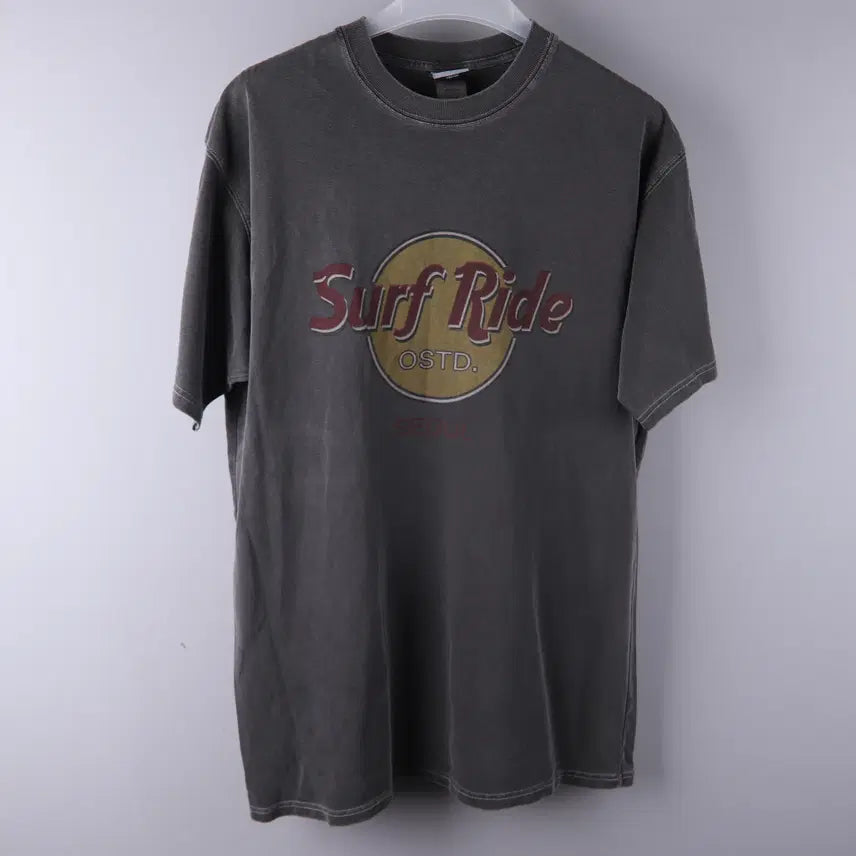 [BUNJANG] Outstanding Pigment Surf Ride Graphic T-Shirt (M) / 아웃스탠딩 피그먼트Surf Ride 그래픽 티셔츠 반팔 (M)
