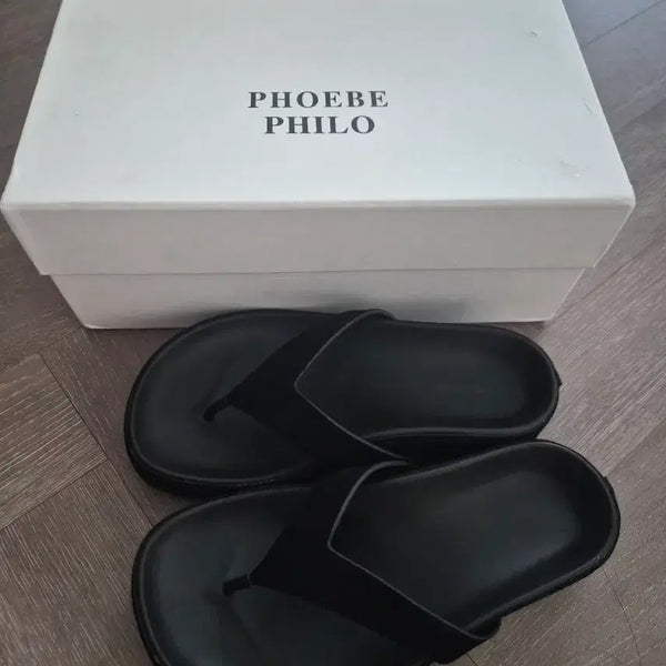 [BUNJANG] Phoebe Philo Black Sandals / 피비 파일로 블랙 샌들/피비파일로조리