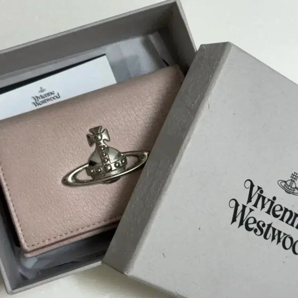 [BUNJANG] Vivienne Westwood Silver-tone Pink Wallet / 비비안웨스트우드 은장 핑크 지갑