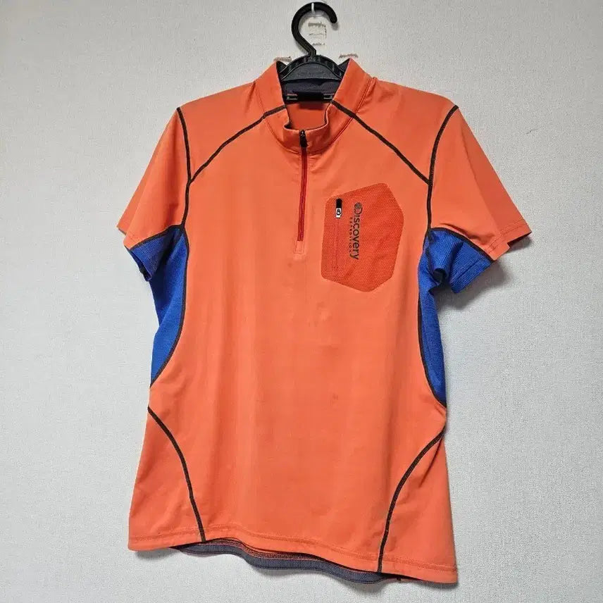 [BUNJANG] Discovery Expedition Women's Orange Short-Sleeve T-Shirt Size 95 / 디스커버리 여성 95호 등산티