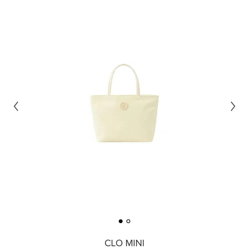 [BUNJANG] Minitmute Clo Mini Tote Bag Butter / 미니트뮤트 클로 미니 버터