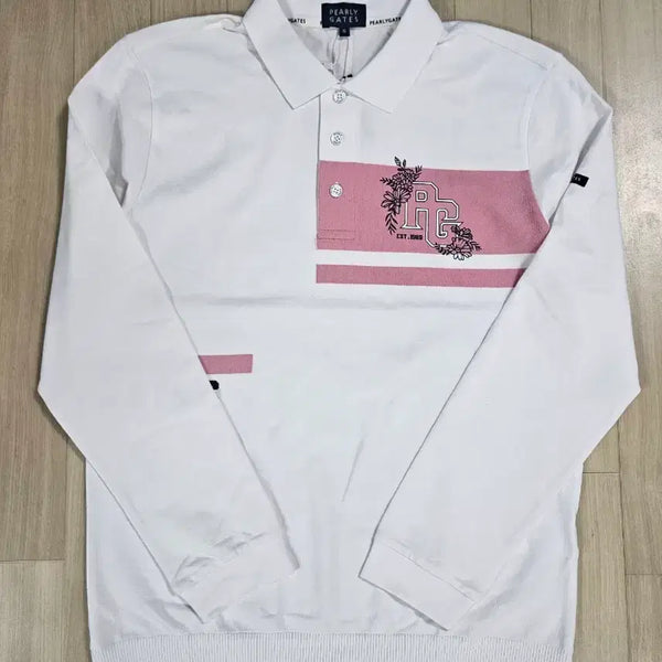 [BUNJANG] PEARLY GATES Men's Color Block Flower Logo Collar T-Shirt / [PEARLY GATES] 파리게이츠 남성 컬러 블록 플로워 로고 칼라티셔츠 6