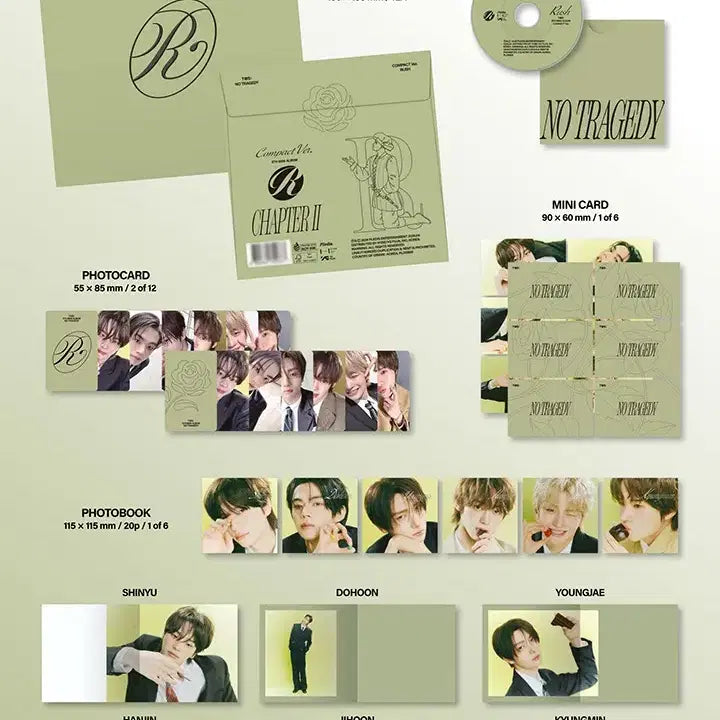 [BUNJANG] TWS 5th Mini Album Compact Rush Version Photocard / 투어스 미니5집 컴팩트 러쉬버전 (미개봉 새상품)