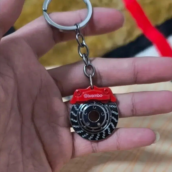 [BUNJANG] Brembo Caliper Brake Disc Keychain / (키링) 브렘보 캘리퍼 브레이크 디스크 키링
