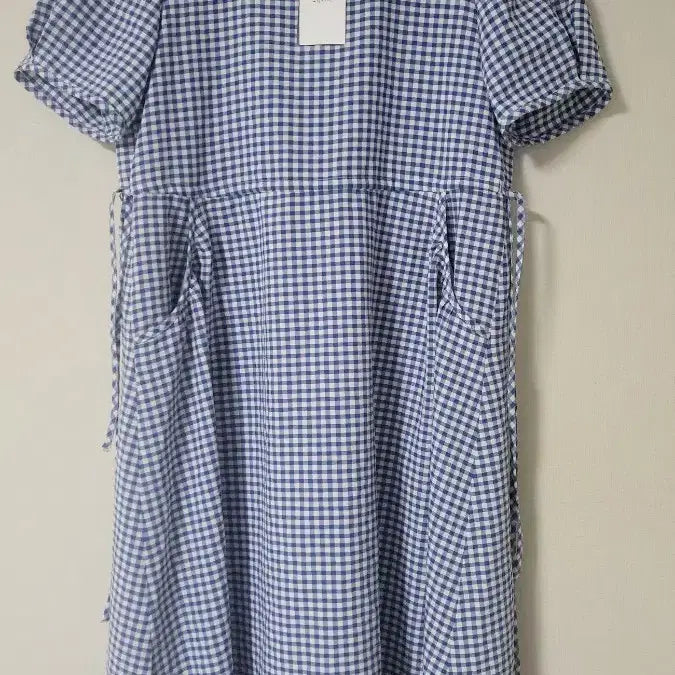 [BUNJANG] Roem GOBANG Check Puff Dress M / (새옷) Roem 고방 체크 퍼프 원피스 M