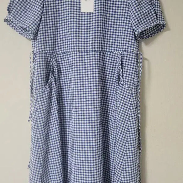 [BUNJANG] Roem GOBANG Check Puff Dress M / (새옷) Roem 고방 체크 퍼프 원피스 M
