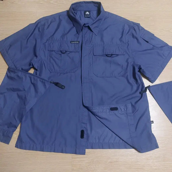 [BUNJANG] Nike ACG Technical Nylon Shirt M / 01s 올드스쿨 나이키재팬 ACG 테크니컬 나일론 서츠 M