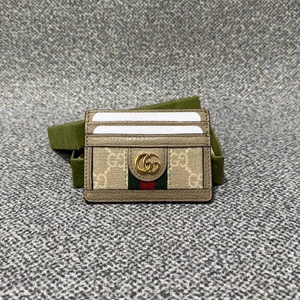 [BUNJANG] Gucci GG Ophidia Card Case Oatmeal / 구찌 GG 오피디아 카드지갑 오트밀