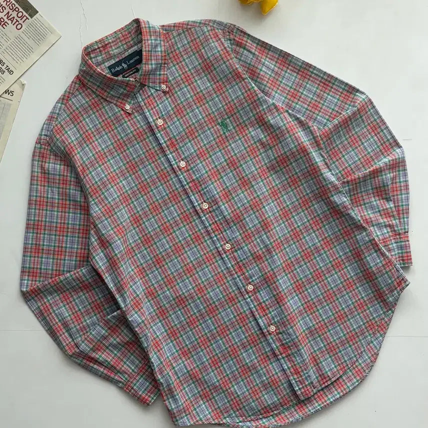 [BUNJANG] Polo Ralph Lauren Tartan Check Cotton Shirt / Polo 폴로랄프로렌 타탄 체크 셔츠