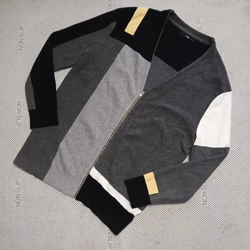[BUNJANG] System Homme Knit Black/Gray / 시스템옴므 니트 블랙/그레이