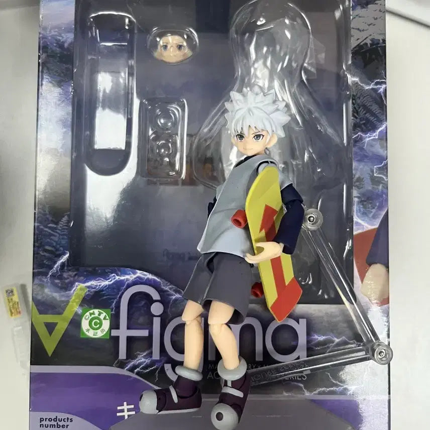 [BUNJANG] Hunter x Hunter Killua Zoldyck Figma Figure / 헌터헌터 키르아 조르딕 피그마 figma