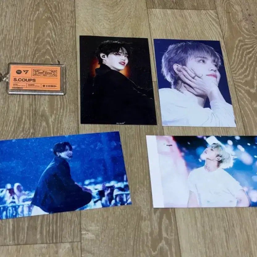 [BUNJANG] SEVENTEEN S.COUPS Spotify Station Keyring / 세븐틴 에스쿱스 스테이션 스포티파이 키링