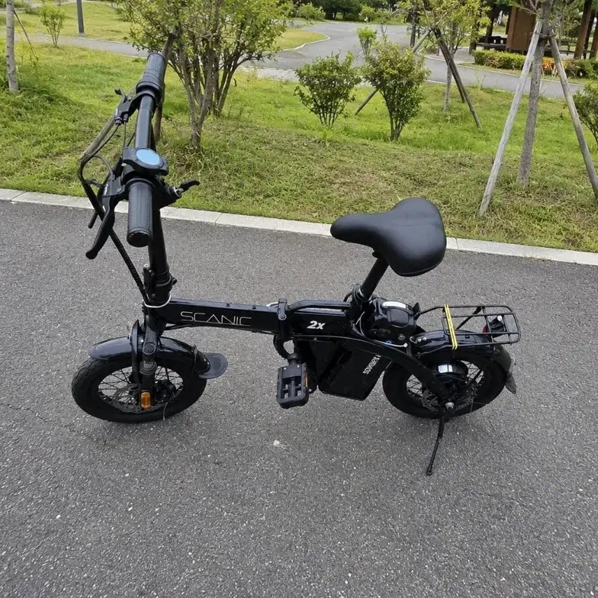 [BUNJANG] Scanic 2X Electric Bicycle - Black / 스캐닉 2X 전기 자전거 블랙
