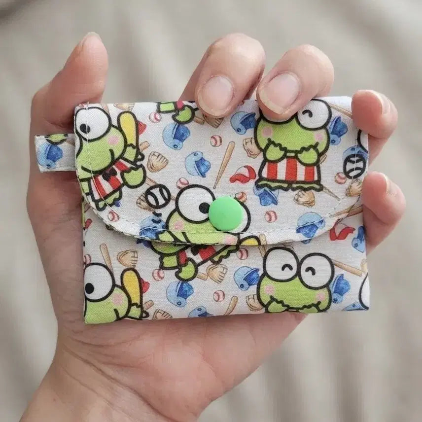 [BUNJANG] Keroppi Card Holder / 케로피 카드지갑