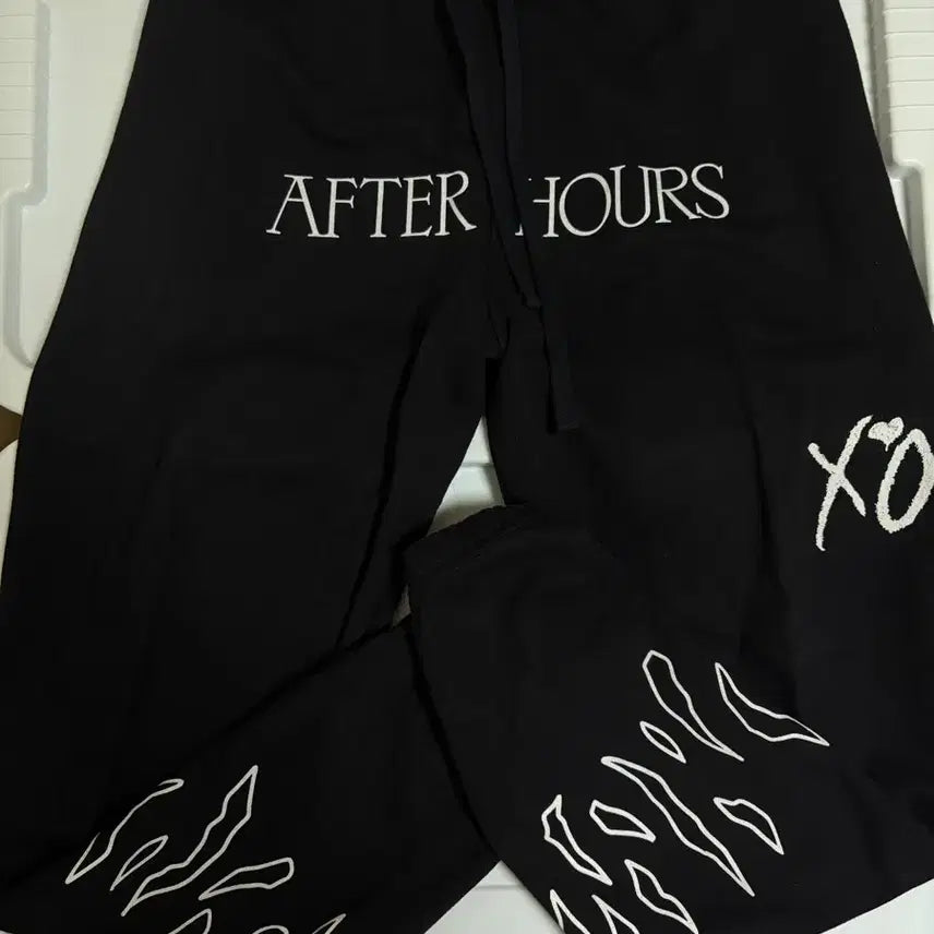 [BUNJANG] The Weeknd After Hours Limited Edition Sweatpants / [한정판] 위켄드 4집 AFTER HOURS 스웨트 팬츠