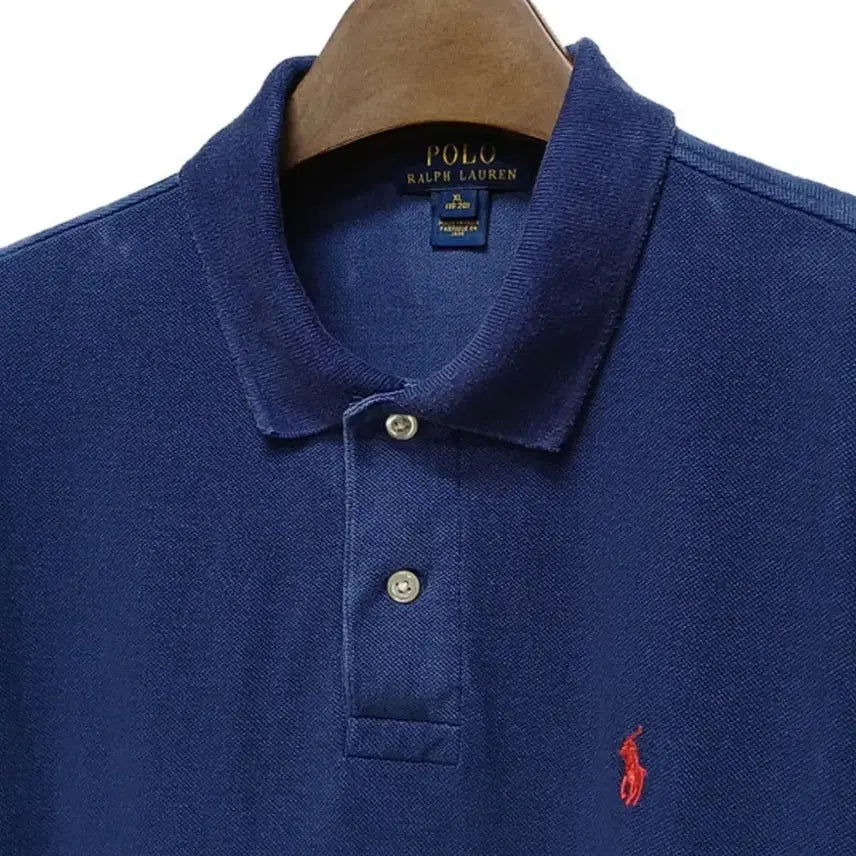 [BUNJANG] Polo Ralph Lauren Color Mix Limited Edition Cotton T-Shirt - Size M / (정품)폴로 랄프로렌 컬러믹스 한정판 카라티 M