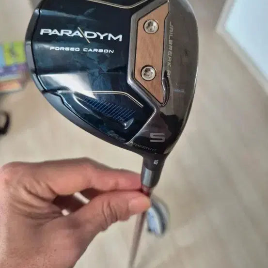 [BUNJANG] Callaway PARADYM 5 Wood (18 Degrees) with Mitsubishi Custom Shaft / 캘러웨이 패러다임 PARADYM 5번 우드(18도) Mitsubishi 커스텀 샤프트 장착