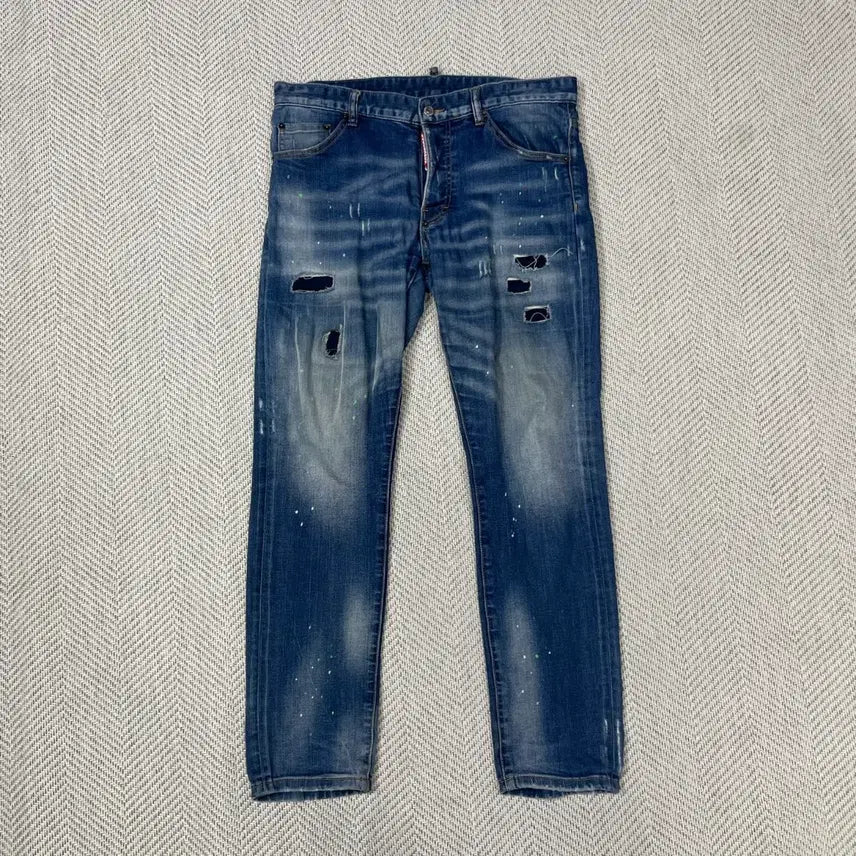 [BUNJANG] DSQUARED2 Denim Pants Slim Fit Size 48 / 디스퀘어드2 데님 팬츠 슬림진 48