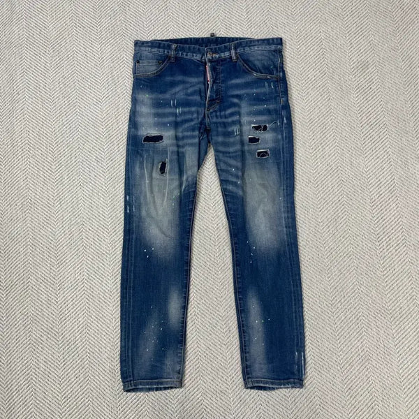 [BUNJANG] DSQUARED2 Denim Pants Slim Fit Size 48 / 디스퀘어드2 데님 팬츠 슬림진 48