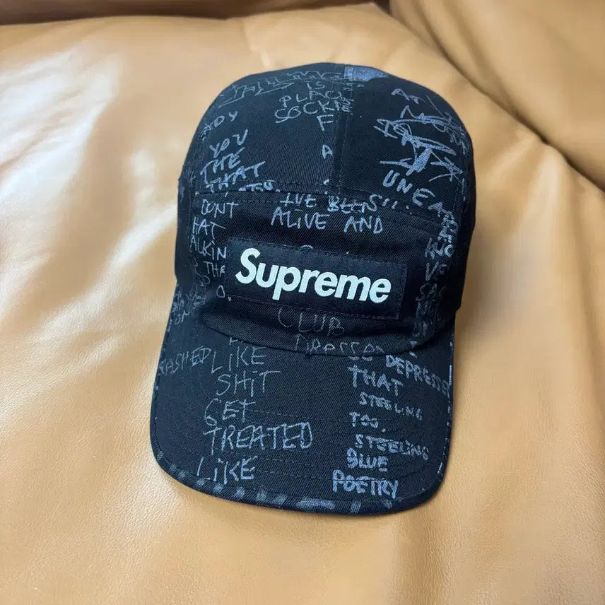 [BUNJANG] Supreme Camp Cap Box Logo Gonz Graffiti Black / 슈프림 캠프캡 모자 박스로고 곤즈 낙서 블랙