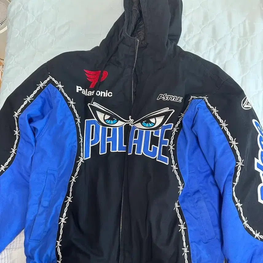 [BUNJANG] Palace P-Style Jumper Black Blue / 팔라스 P-STYLE 점퍼 블랙 블루