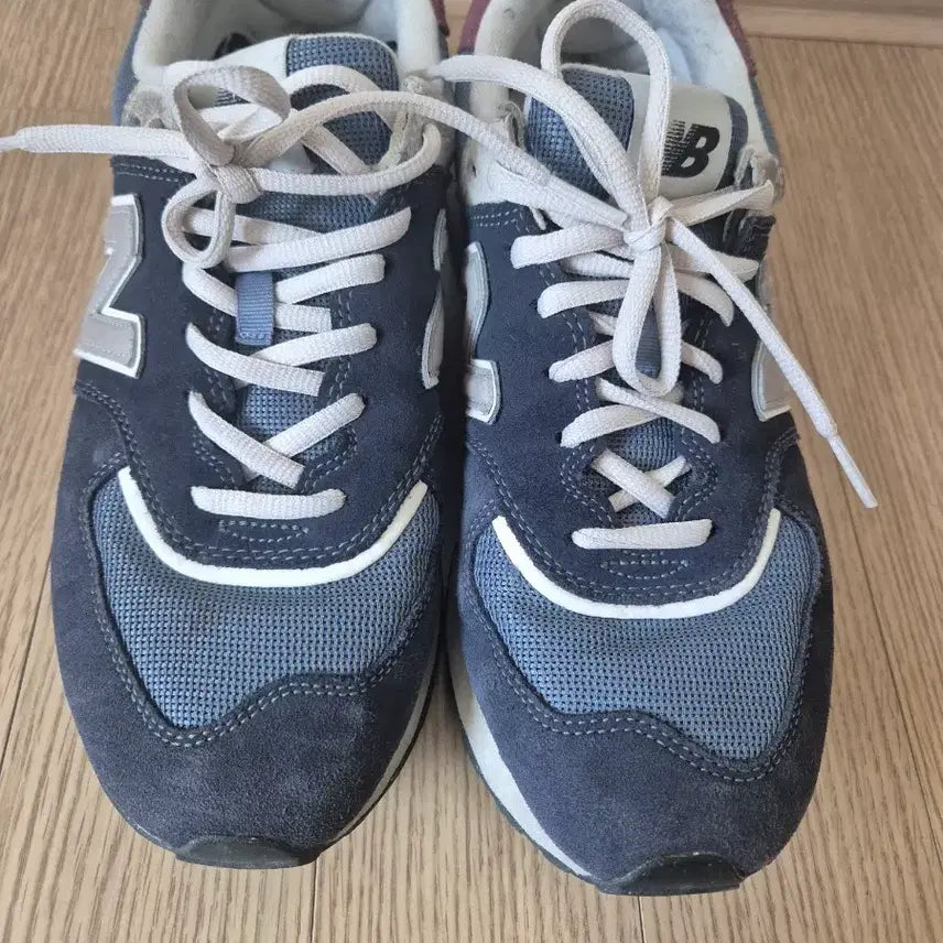 [BUNJANG] New Balance 574 Navy Sneakers / 뉴발란스 574 네이비 운동화