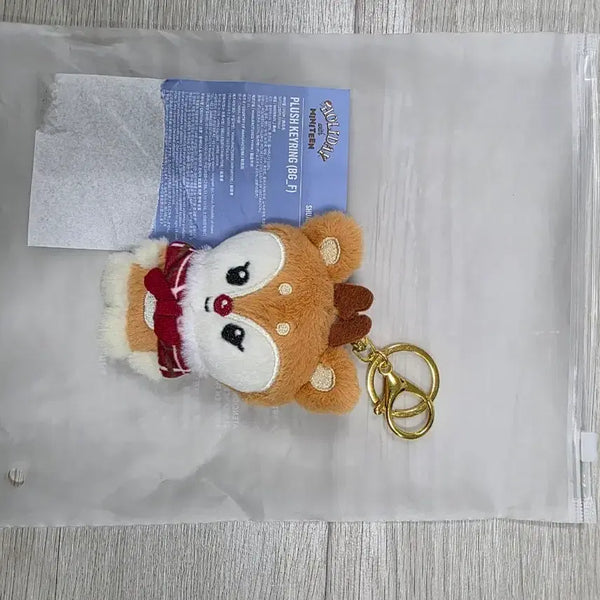 [BUNJANG] SEVENTEEN Joshua 'Shasumi' Plush Keychain / 세븐틴  조슈아 캐릭터 '샤슴이' 플러시 키링