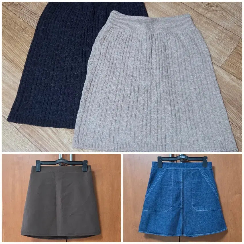 [BUNJANG] Skirts Bundle Set (Set of 4) / 치마 4장 일괄 만원