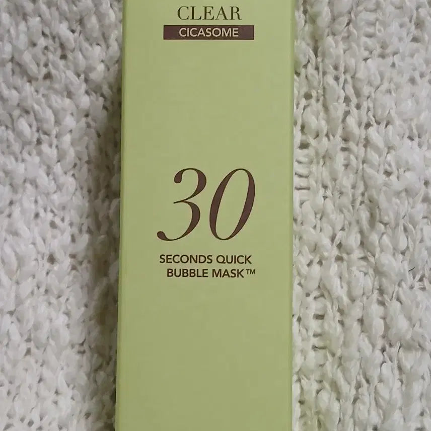 [BUNJANG] Menokin Clear Cicazome 30-Second Quick Bubble Mask / 메노킨 클리어 시카좀 30초 퀵 버블 마스크