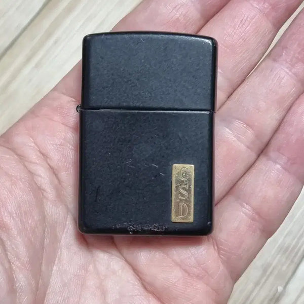 [BUNJANG] Zippo Lighter 'C.S.D.' Brass Panel Vintage 1995 / 지포 라이터 'C.S.D.' 황동 패널 95년 제작 빈티지