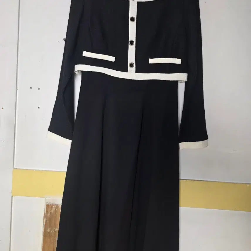 [BUNJANG] Black Long Dress / s.[ BLANk]블랙  .롱 원피스.가슴 425.길이110cm 여 무실착용