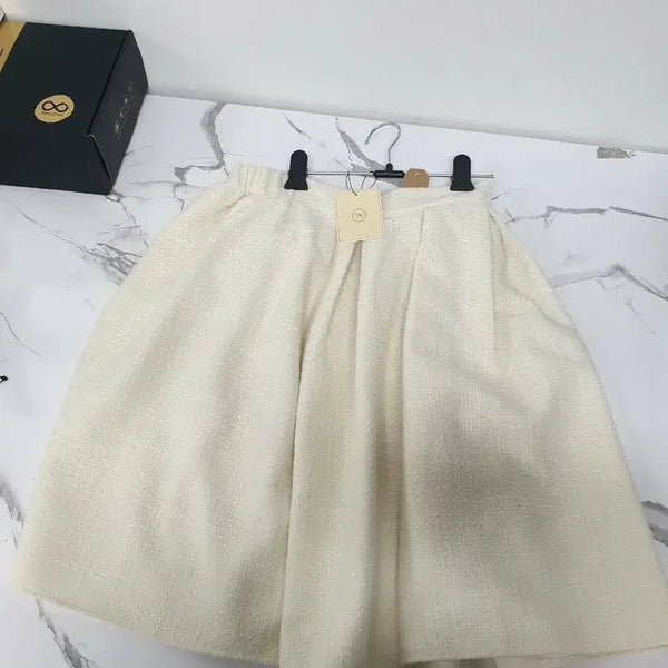[BUNJANG] Ivory Culottes Skirt / 아이보리 큐롯 스커트