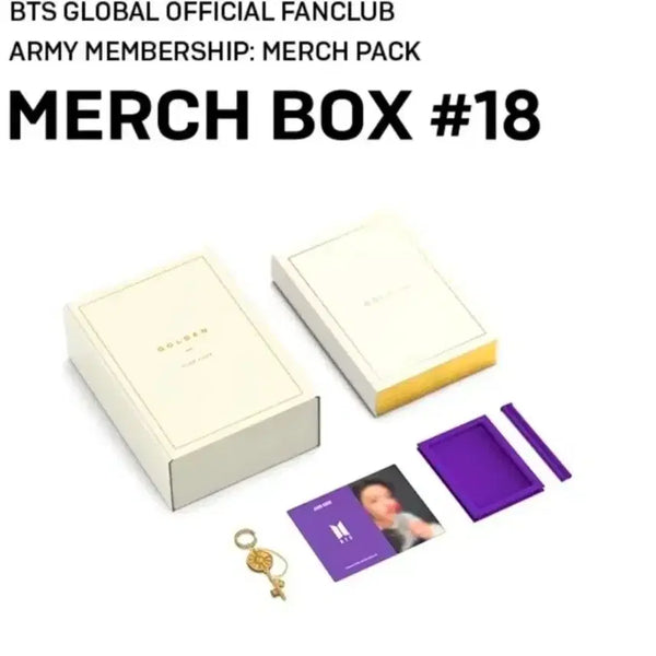 [BUNJANG] BTS Merch Box 18 Jungkook / 방탄소년단 머치박스 18 정국 amerch box 18 jingkook