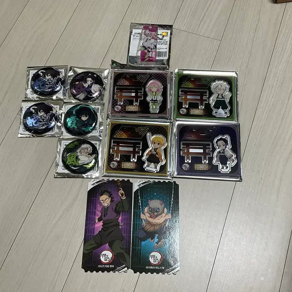 [BUNJANG] Demon Slayer Acrylic Stand & Keychain Set / 홍대 귀칼 팝업 교환합니다! 무이치로 기유 젠이츠 시노부 미츠리 아크릴