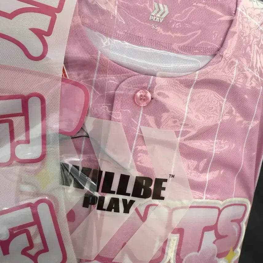 [BUNJANG] The Powerpuff Girls x Lotte Giants Jeon Min-jae Baseball Jersey (Size 95) / 파워퍼프걸 롯데자이언츠 전민재 유니폼 판매