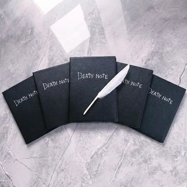 [BUNJANG] Death Note 5th Volume & Feather Pen Set (Unused) / (미사용) 데스노트  5권 + 깃털펜