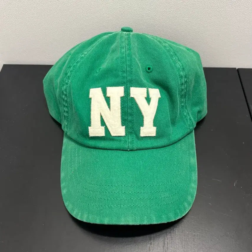 [BUNJANG] Polo Ralph Lauren NY Patch Twill Ball Cap Green / 폴로 랄프로렌 NY 패치 트윌 볼캡 그린