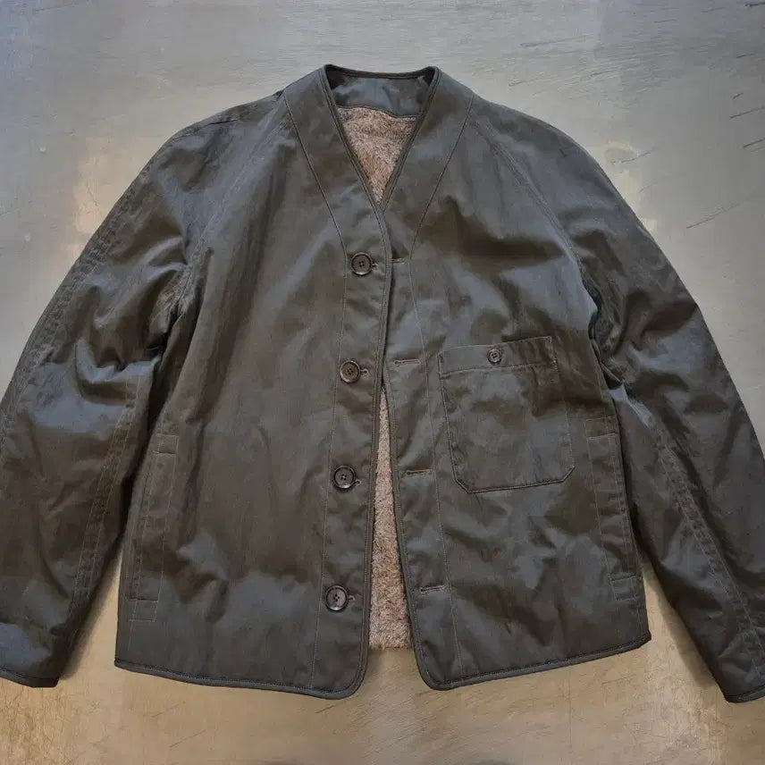 [BUNJANG] Lemaire Alpaca Reversible Liner Jacket / L>르메르 알파카 리버시블 라이너 자켓