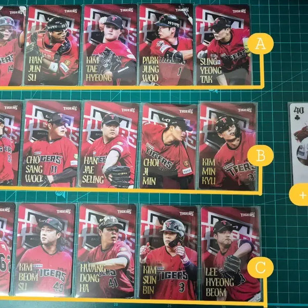 [BUNJANG] Kia Tigers Third Photocard Set / 기아 타이거즈 써드 포토카드(원가양도)
