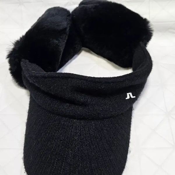 [BUNJANG] J.Lindeberg Rabbit Fur Trim Hat / 제이린드버그 모자
