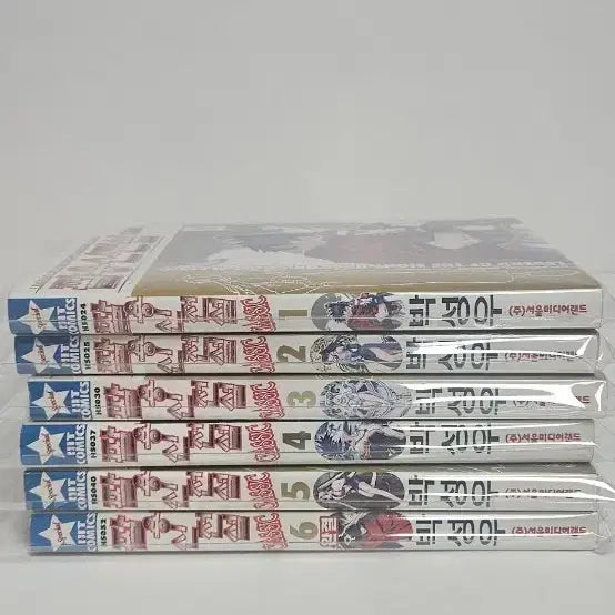 [BUNJANG] The Legend of the Four Gods Complete Manga Set (Volumes 1-6) / 만화팔용신전설1~6완결