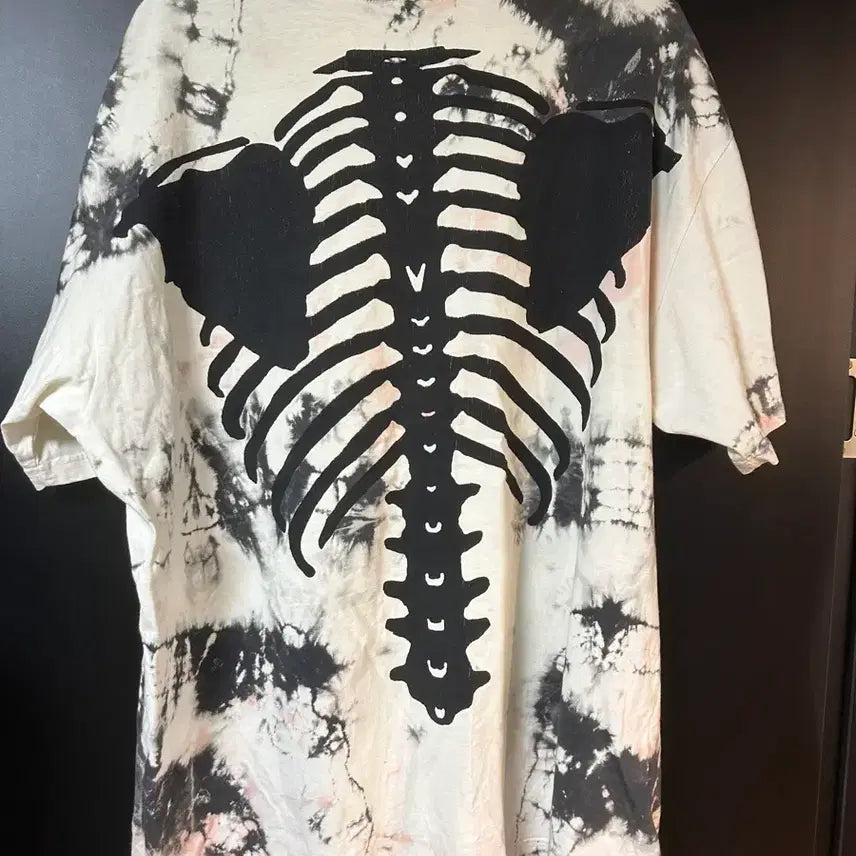 [BUNJANG] Kapital Bone Tie-Dye T-Shirt / 캐피탈 본 티셔츠 타이다이 F