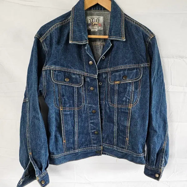 [BUNJANG] Lee 100th Anniversary Vintage Denim Jacket Blue / 리 100주년 빈티지데님 자켓 블루