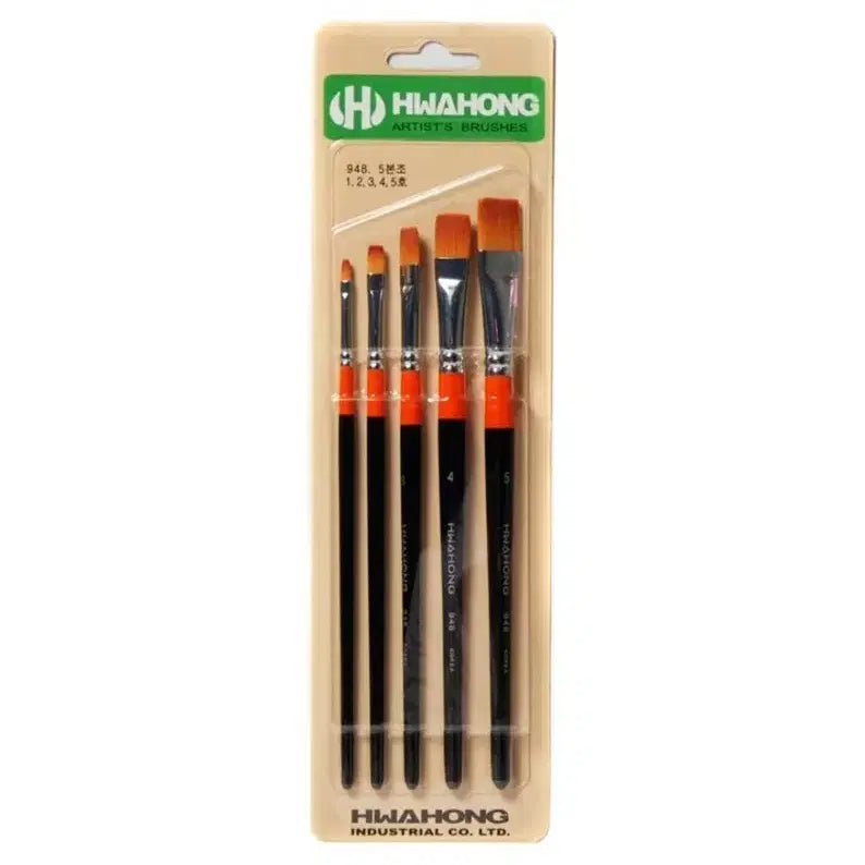[BUNJANG] Hwahong Brush Set with Brush Case / 화홍 그림붓 세트와 붓케이스