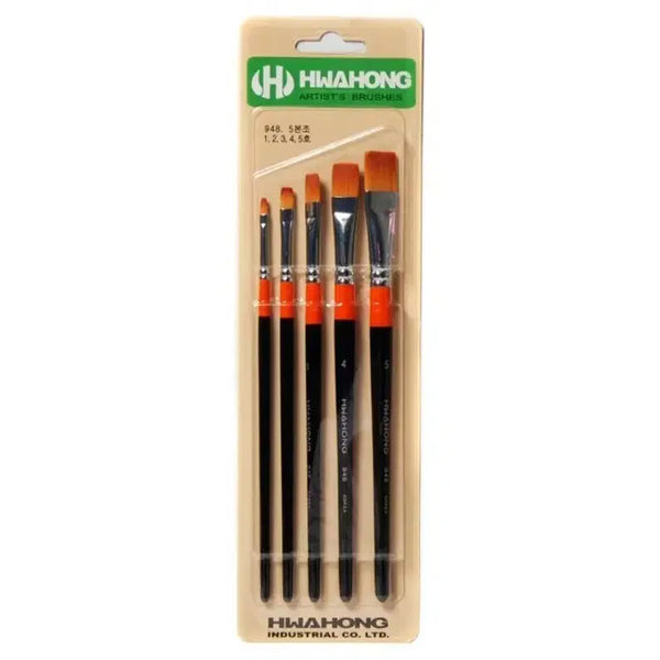 [BUNJANG] Hwahong Brush Set with Brush Case / 화홍 그림붓 세트와 붓케이스
