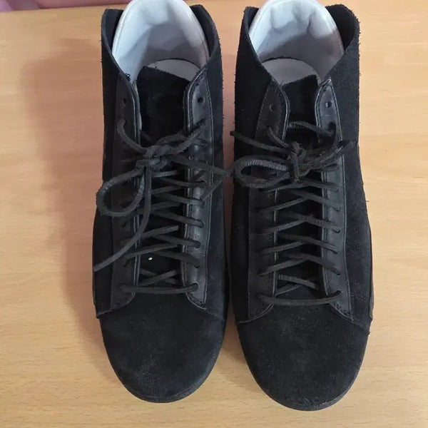 [BUNJANG] Nike Black Suede High-Top Sneakers / 나이키 블랙 스웨이드 하이탑 스니커즈  사이즈 280 (44)