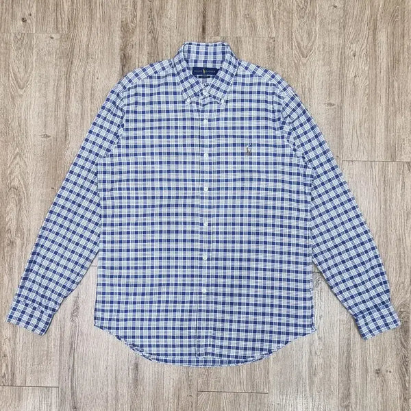[BUNJANG] Polo Ralph Lauren Check Classic Shirt M / 폴로랄프로렌 체크 클래식 셔츠 M _ 님성